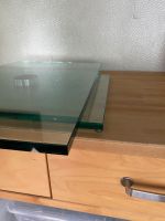 Glasplatte drehbar drehbares TV Regal  Glas Glasplatte Baden-Württemberg - Freiburg im Breisgau Vorschau