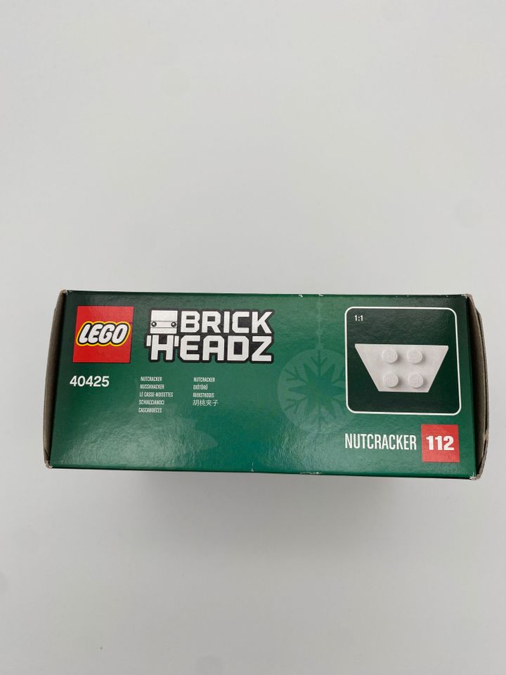 LEGO BrickHeadz 40425 Nussknacker | Weihnachtsbausatz | Dekoratio in Ense