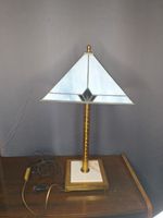 Tiffany Style Lampe Tischlampe, Messing Marmor, solide Schleswig-Holstein - Neumünster Vorschau