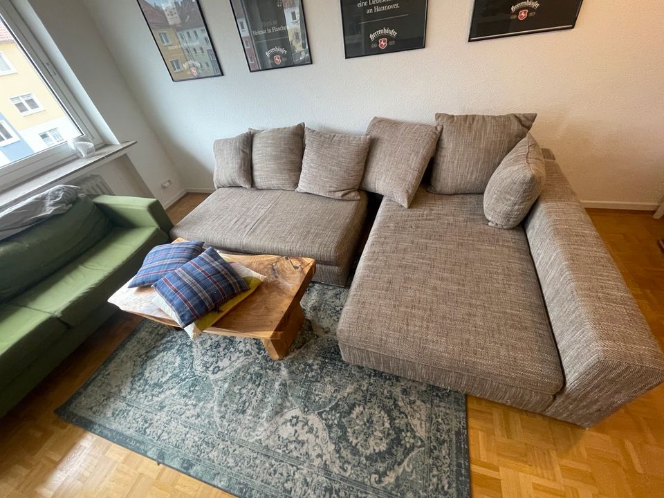 Sofa coach verschenken zwei teilig tiefes sofa ähnlich Ikea in Hannover