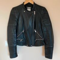 Zara schwarz Lederjacke Damen Jacke Leder Gr. M Niedersachsen - Wistedt Vorschau