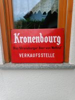 Kronenbourg Emailschild Strasbourg Baden-Württemberg - Ottersweier Vorschau
