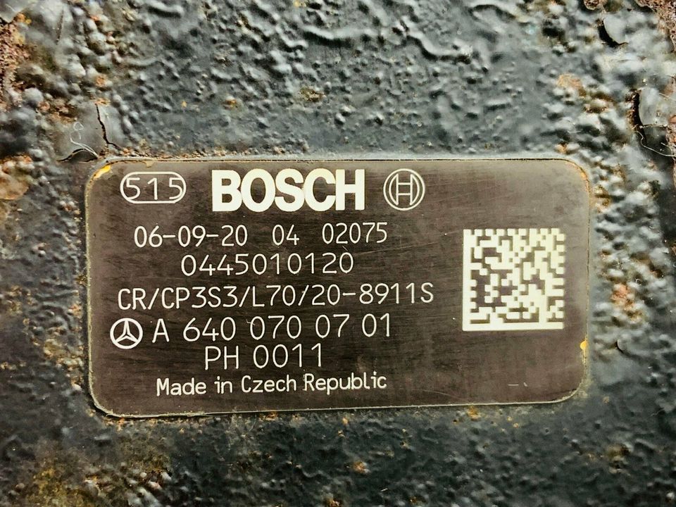 Mercedes Benz W169 W245 Einspritzpumpe A6400700701 CDI Diesel in Bad Doberan