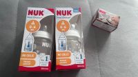 NEU 2 NUK Babyflaschen 150ml + Nuckel Leipzig - Connewitz Vorschau