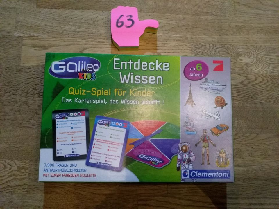 Galileo Kids Quizspiel "Entdecke Wissen" in Kakau