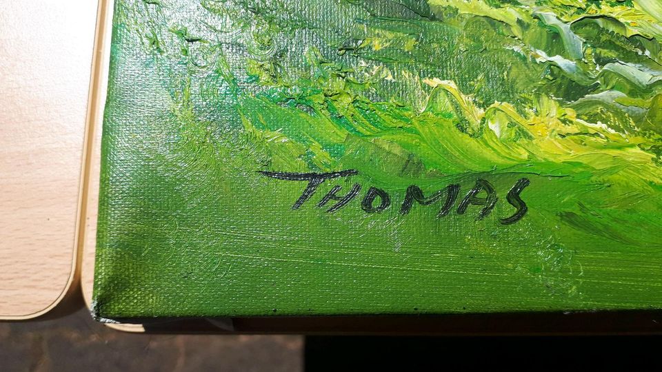 Gemälde Landschaftsbild  Maler  Thomas in Heeslingen