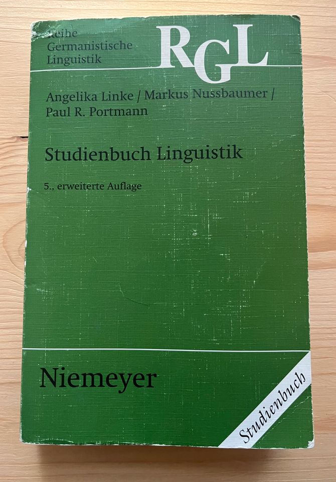 "Studienbuch Linguistik" (5. Auflage) in Dresden