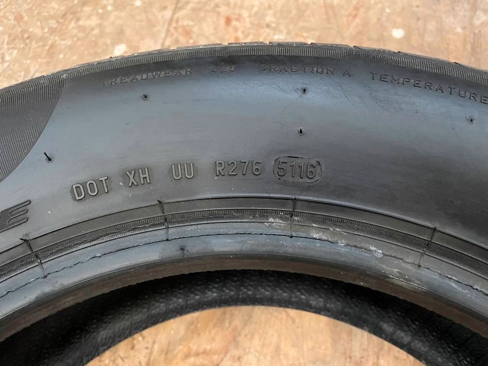 2 Sommerreifen 195/65/R15 91H 5,5mm Pirelli mit Montage #C414S in Hanau