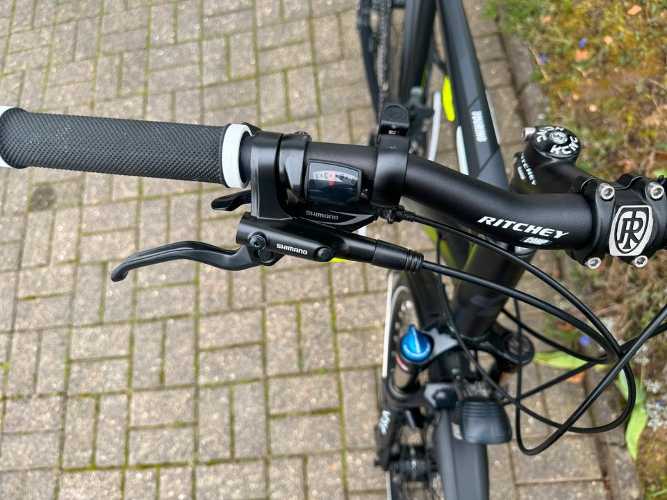 Cube Trekking Fahrrad, RH 54, schwarz, Disc, Deore, guter Zustand in Odenthal