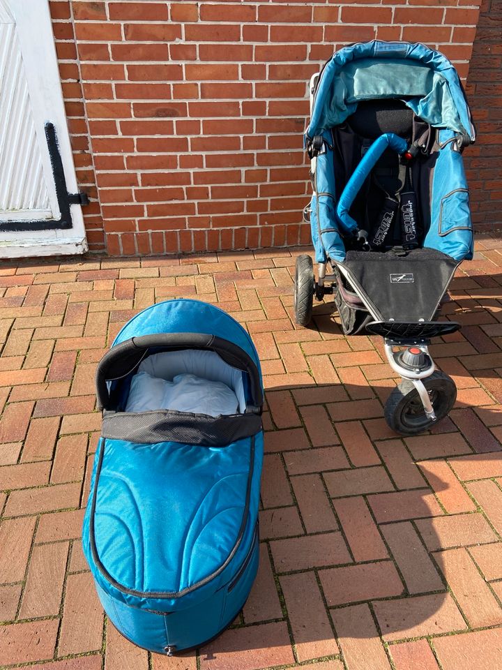 tfk joggster twist Kinderwagen mit Babyschale und Wickeltasche in Hüde