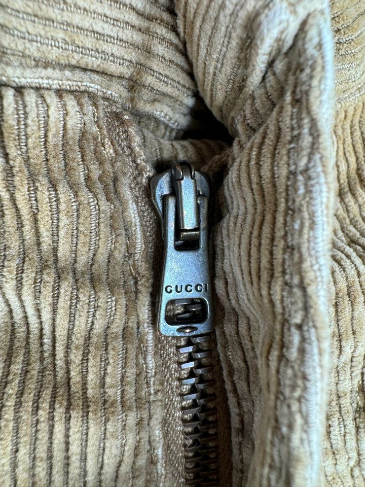 Gucci Herren Hose Kord Cord Braun Kordhose Gr. 33 NEU in Wolnzach