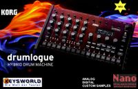 KORG DRUMLOGUE_Hybrid Drum Machine_GrooveBox_Analog + PCM_SDK_NEU Bayern - Frammersbach Vorschau