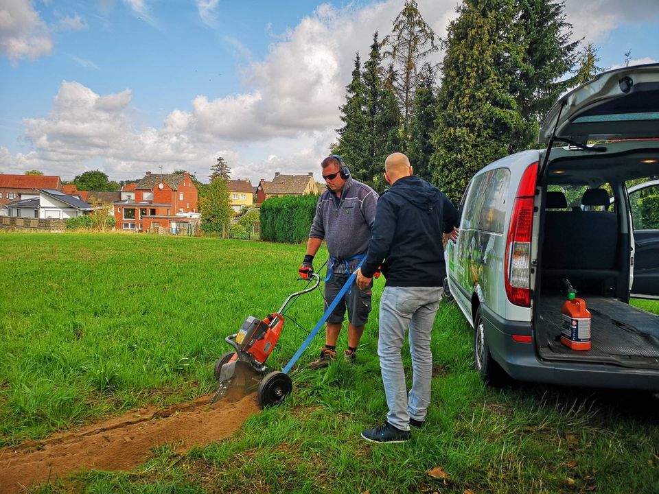 Vermietung HUSQVARNA Grabenfräse Geotrencher+ Führungsgestell in Neuenhagen