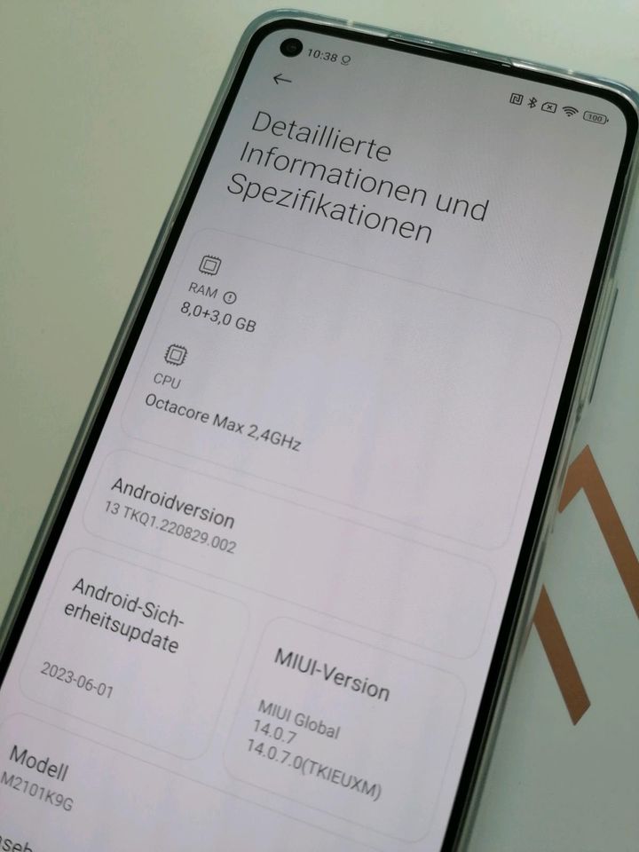 Xiaomi Mi 11 Lite 5G 128GB + 8GB RAM inkl.  OVP in Eisenberg