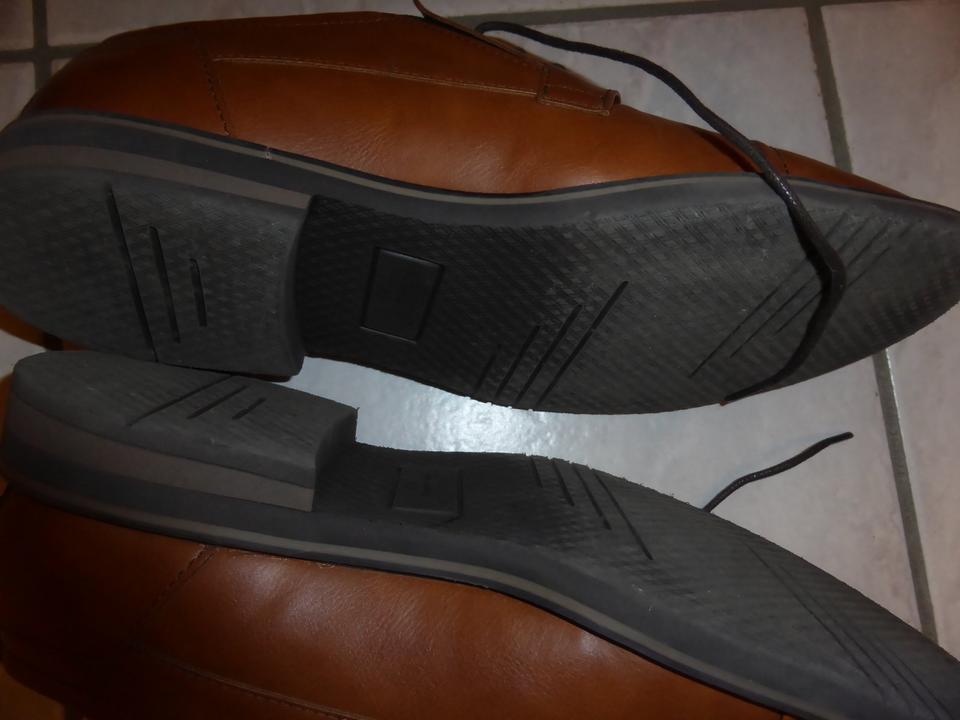 AM braune Herrenschnürschuhe Gr. 43 - einmalig getragen OVP in Wuppertal