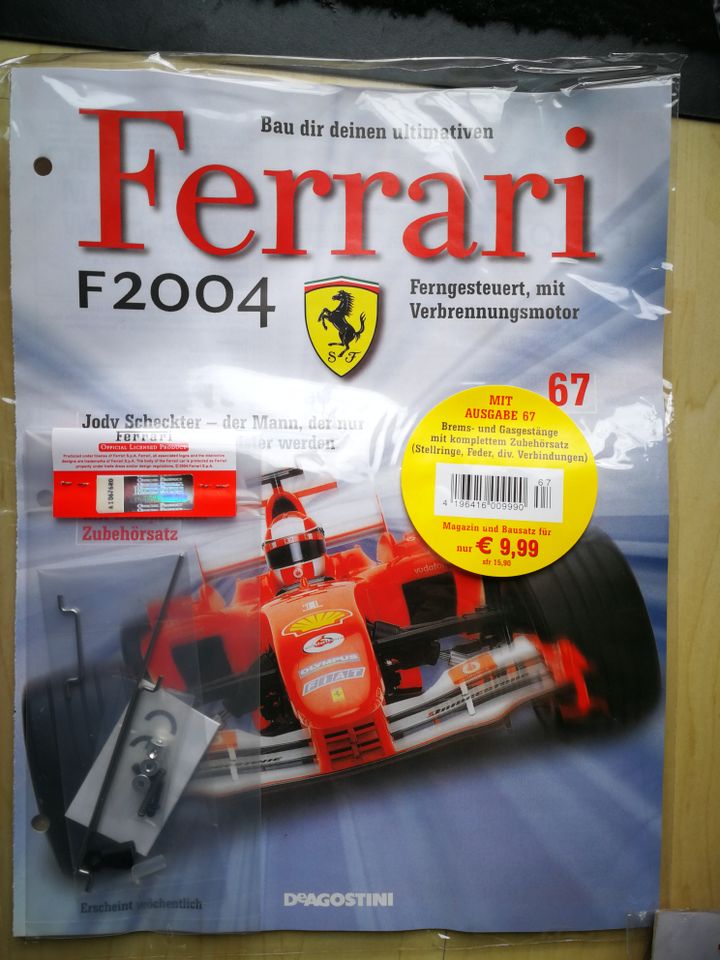 Ferrari F2004 - verschiedene Hefte mit Bausatz OVP in Ahrensburg