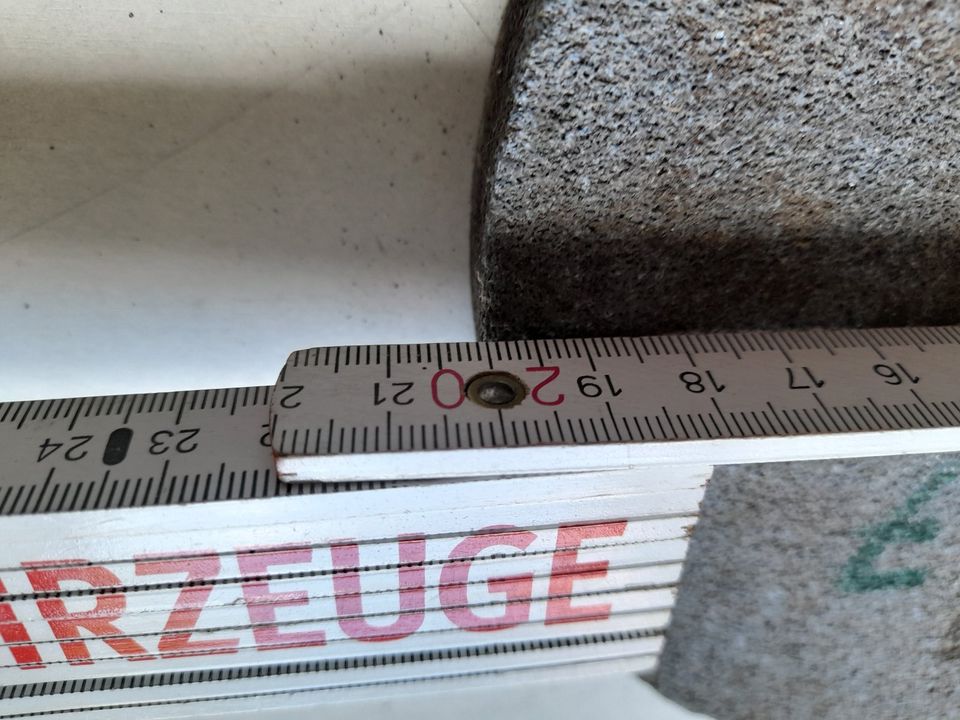 Schleifscheibe Niles 40 N P 200 mm 32,2 mm 20,6 mm Nr.7 in Zeulenroda