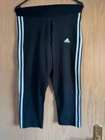 Capri-Leggings der Marke Adidas in schwarz Gr. M Sachsen - Schneeberg Vorschau