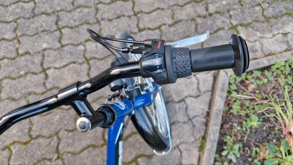 BBF Outrider Kinderfahrrad 20 Zoll Blau 3-Gangschaltung Dynamo in Oybin