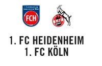 Suche 2 Tickets Gästeblock FC Heidenheim gegen 1 . FC Köln Bayern - Kaufering Vorschau