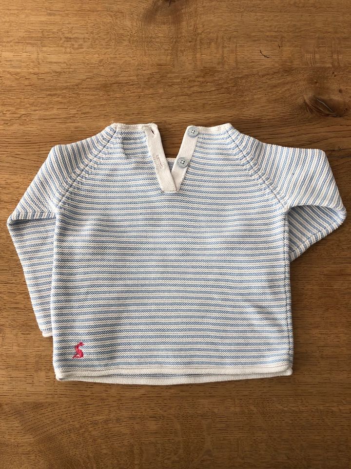 JOULES Pullover hellblau/weiß mit Eulenmotiv in Osnabrück