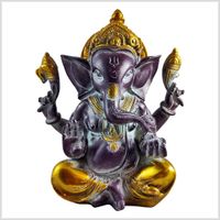 Ganesha sitzend Messing aubergine 21cm 3kg Hamburg-Mitte - Hamburg Billbrook Vorschau