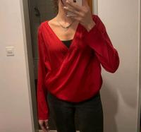 Lockere rote Bluse von Pieces / Größe M Bayern - Regensburg Vorschau