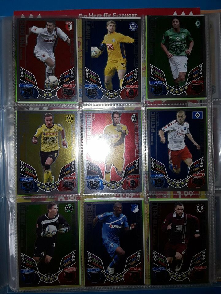 Match attax extra 11/12 Fan Favorit 55 bis 108 in Großheide