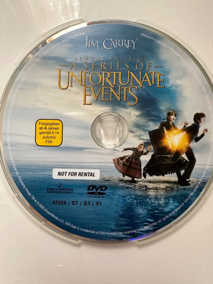 DreamWorks Rätselhafte Ereignisse Film DVD Jim Carrey in Saarbrücken