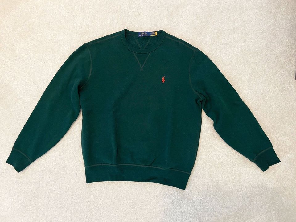 Polo Ralph Lauren Sweatshirt „Hunt Club Green“ - Herren - M in Berlin