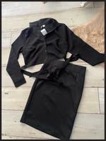 H&M Kombi NEU Bleistift Rock & Crop Bluse Gr 40/42 Np 70€ Duisburg - Röttgersbach Vorschau