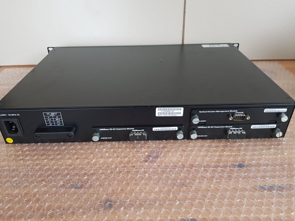 100Mbit 24 Port Switch mit 2x FO Interface, Enterasys VH-2402S in Neukirchen/Erzgeb