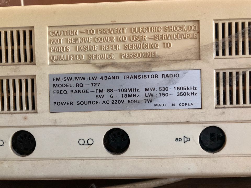 Goldstar Radio RQ 727 in Bonn