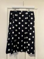 Gerry Weber Polka Dot Rock Knielang Blau mit weißen Punkten Gr.40 Nordrhein-Westfalen - Meerbusch Vorschau