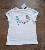 NEXT T-Shirt Blumen kurzarm bestickt neu 5-6/116 14/164 littlebee München - Schwabing-West Vorschau