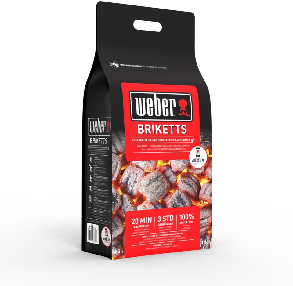 WEBER BRIKETTS 8 kg in Aschaffenburg