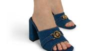 Versace Sandaletten blau gr. 37 Bayern - Ansbach Vorschau