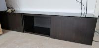 Ikea Besta TV-Bank, 180cm, schwarz inkl. Glasplatte Niedersachsen - Hohne Vorschau