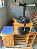 Schreibtisch/Computertisch Holz, Rollcontainer, Stuhl Bayern - Mellrichstadt Vorschau