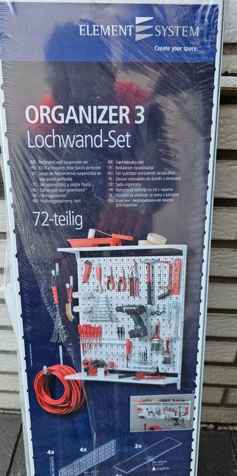 Lochwand Organizer Set 72-teilig in Rösrath