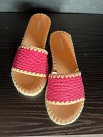 NEU Sandale Pantolette Open Toe flach Pink Gr. 37 GRACELAND Baden-Württemberg - Lorch Vorschau