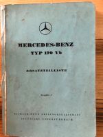 Ersatzteilliste Mercedes 170 Vb Bayern - Falkenberg Vorschau