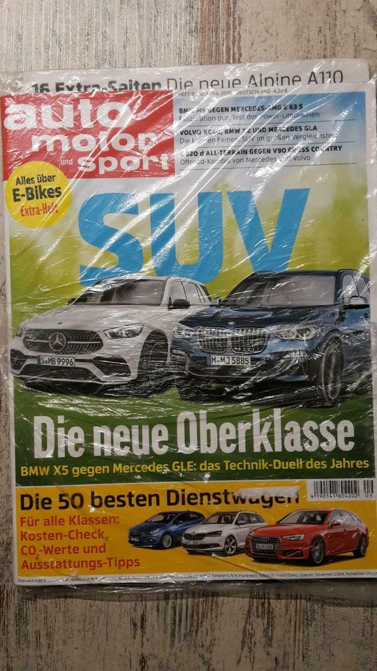 Auto Motor Sport  Zeitschrift Zeitung Sammeln VW BMW Audi Tesla in Delmenhorst