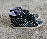 Geox respira 41 sneaker turnschuh  Punkte dots schwarz lila Bayern - Baiersdorf Vorschau