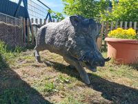 Bronzefigur / Gartenfigur / Keiler / Wildschwein Brandenburg - Storkow (Mark) Vorschau