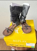 Replay Fawn Schaft Sandalen Gr.38 Denim neuwertig Bayern - Hallstadt Vorschau