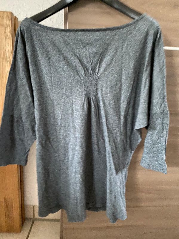 Roxy Shirt 3/4 Arme grau Gr. L in Bad Lippspringe