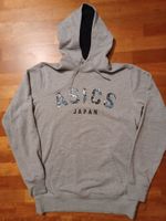 Asics Hoodie Kapuzenpulli grau mit Camou Logo Print Gr. M Hessen - Dreieich Vorschau