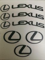 Lexus Bremssattel Decal Set Aufkleber Schwarz Glanz LS GS IS RX Hannover - Vahrenwald-List Vorschau