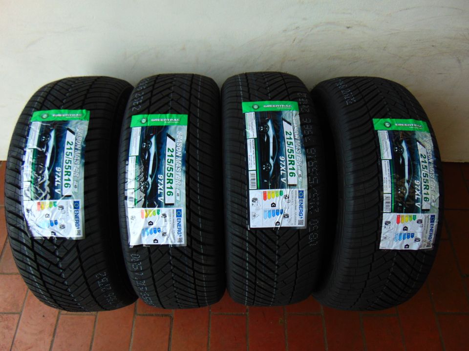 4x 215 55 R16 97V XL NEUE Greentrac Allwetterreifen in Hille